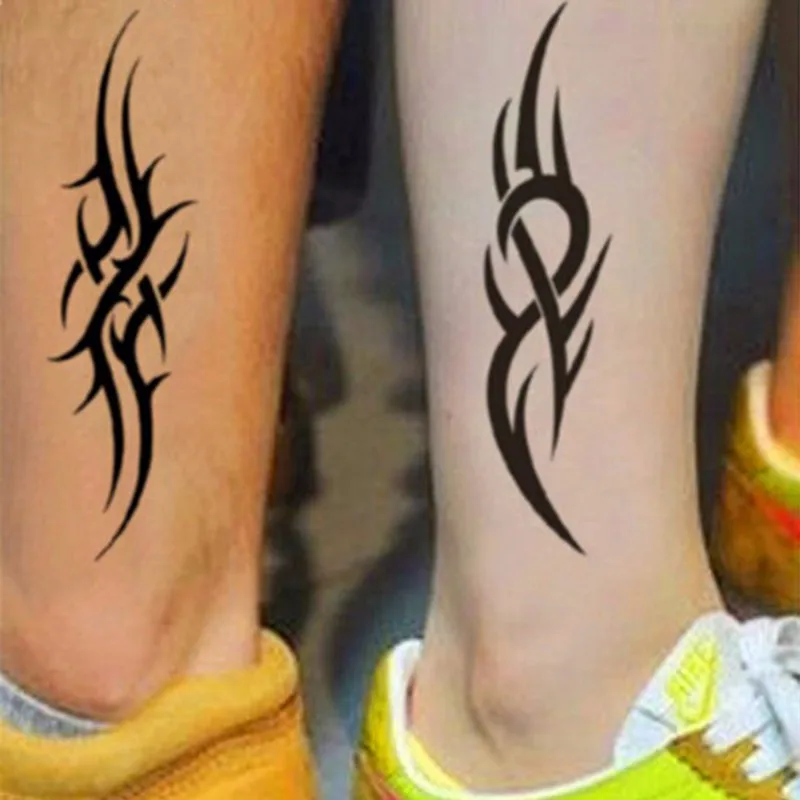 Наклейки на тату временные татуировки на ухо музыкальные буквы символ Примечания Корона кожа тела водонепроницаемый для женщин мужчин