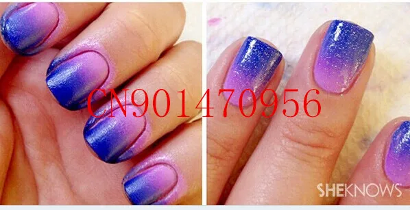 Nail tools nail polish Simple DIY Change color Sponge Creative Tools 8 pieces / set 54 sets | Красота и здоровье