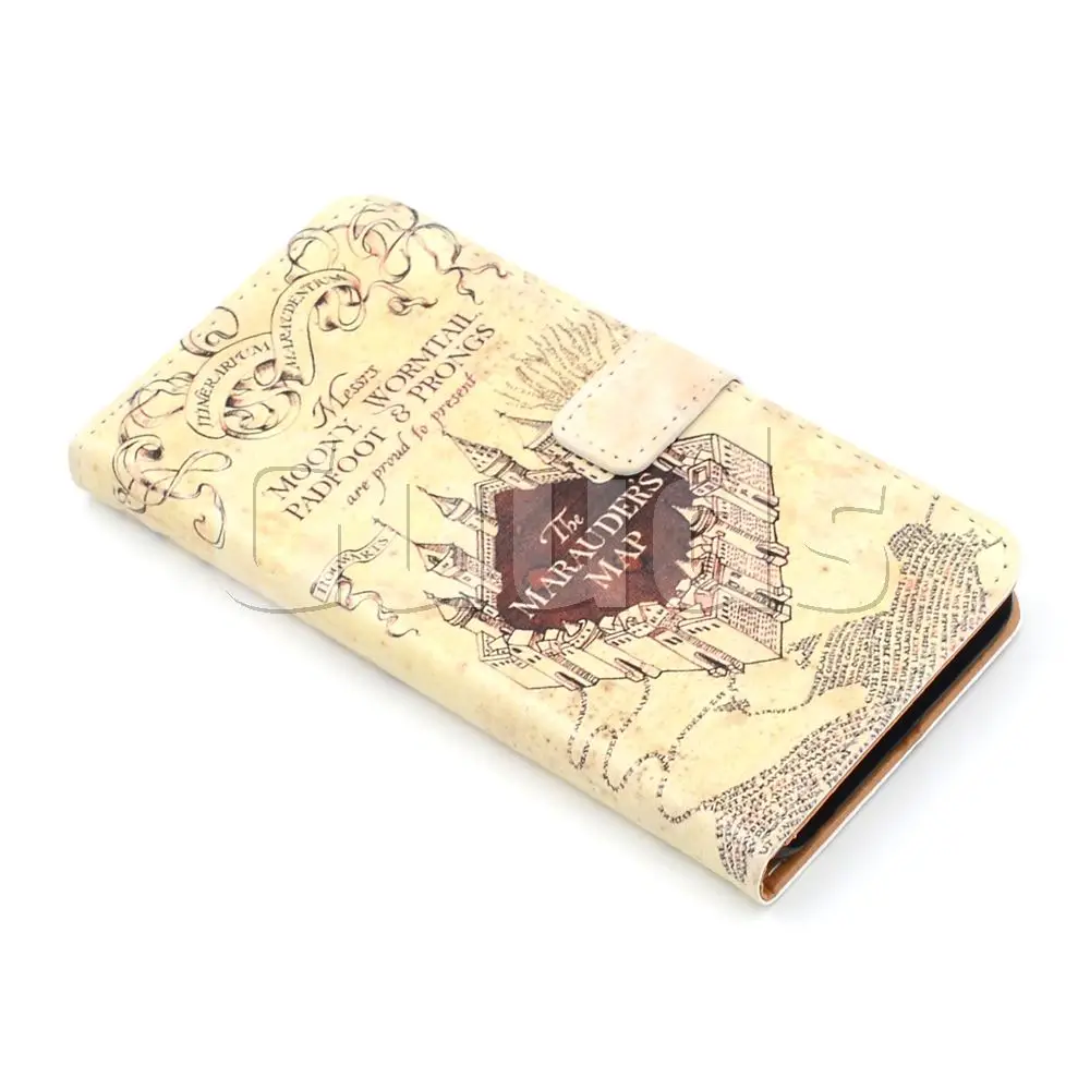 The Marauders Map Leather Wallet Case for iPhone 6 (4.7 inch)