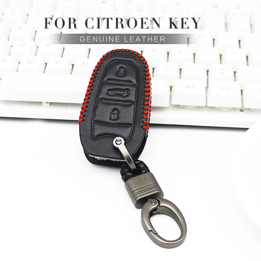 2018 Новый чехол для дистанционного ключа Citroen C1 C5 C3 C4 Xsara Picasso Berlingo Ds3 из натуральной