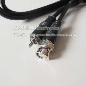 

BNC Male to RCA Male Connector Cord for cctv camera, BNC to RCA Adapter Cable ,10pcs ,Free shipping
