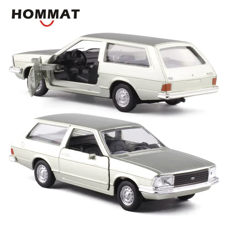 

HOMMAT Simulation 1:43 Vintage Ford Belina II 1981 Model Car Alloy Diecast Toy Vehicle Car Model Gift Cars Toys For Children Boy