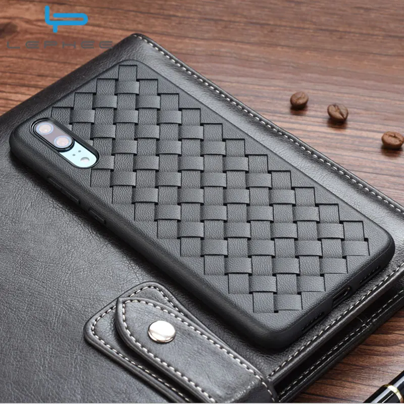 LEPHEE For Huawei P20 Lite Case Pro Grid Weave Breathable Heat Disspation Phone Honor 10 9 |
