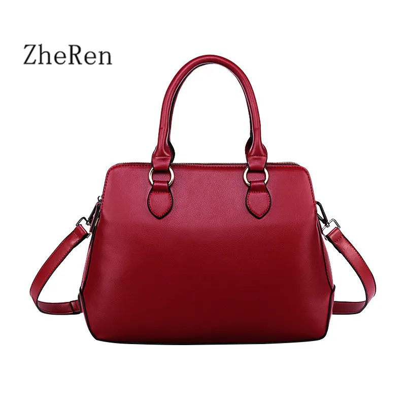 Venta caliente de diseño Tres niveles LA PU bolsos cuero Alta capacidad las mujeres Simple moda totalizadores marcas Lujo|bag khaki|bag