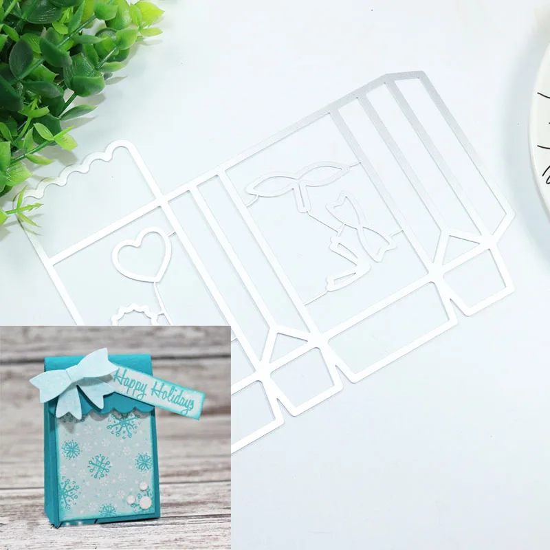 

BOX Stencil Metal Cutting Dies For DIY Scrapbooking Paper Card Craft Embossing Dies
