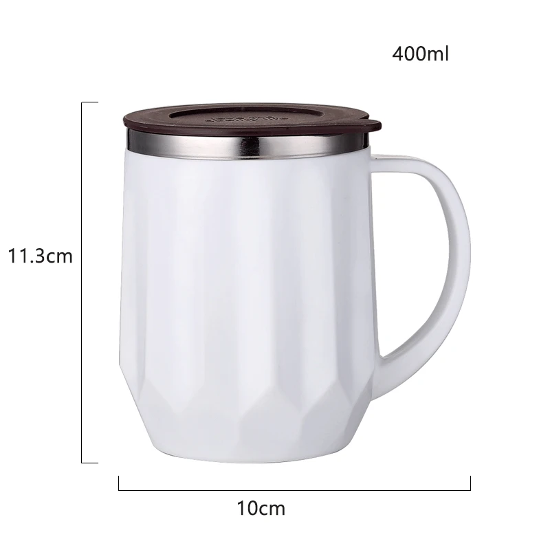 400ml stainless steel tea cup with handle office cup for tea with cover milk cup business tumbler (9)