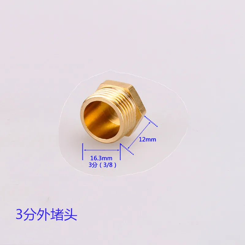 3/8 &quot1/4&quot &quotBSP внутренняя резьба латунные болты с шестигранной головкой из