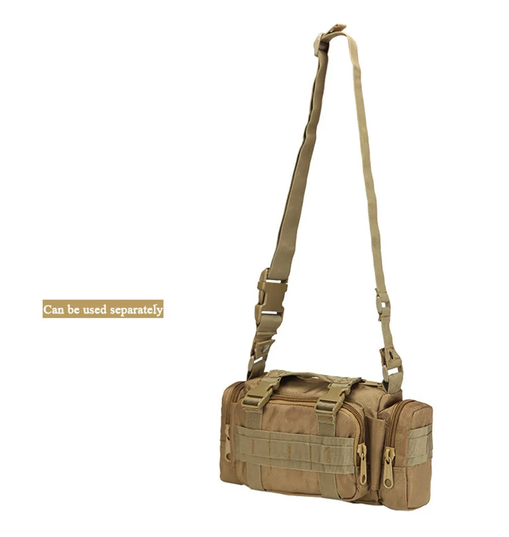 Atualizada do Montanhismo Fãs de Terceirização de Multi-funcional Versão Exército Pacote Caminhadas Combinação Mochila Grande-capacidade 39 Bolsas de pesca