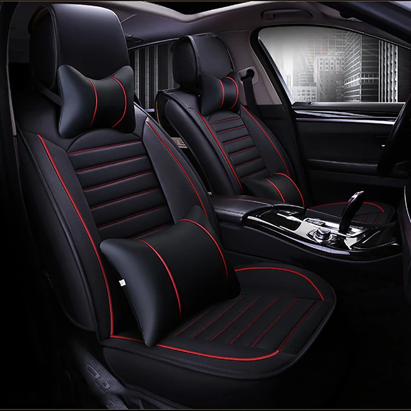 HeXinYan кожаный универсальный чехол для автомобильных сидений Lifan all model 320 330 X50 720 620