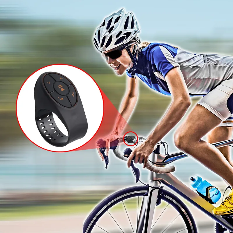 Kebidu комплект беспроводной связи Bluetooth для автомобиля Авто Bluetooth приемник тип цепи портативный медиа кнопка для автомобиля рулевое колесо велосипед