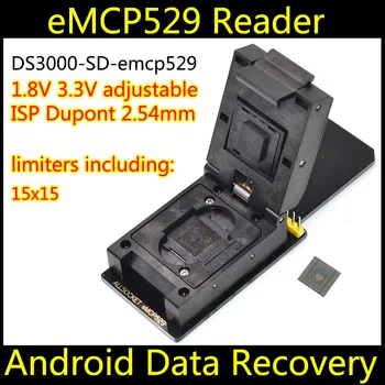 

eMCP529-SD Socket BGA529 Read Write Adapter IC programmer for Galaxy Note4 BGA529 eMCP KMR210008M-A805 Memory[IC 15x15mm]
