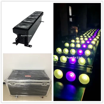

(6pcs+Flightcase) LED Blinder COB Stage Event Matrix led light RGB Pixel Matrix Blinder LED 5x30W