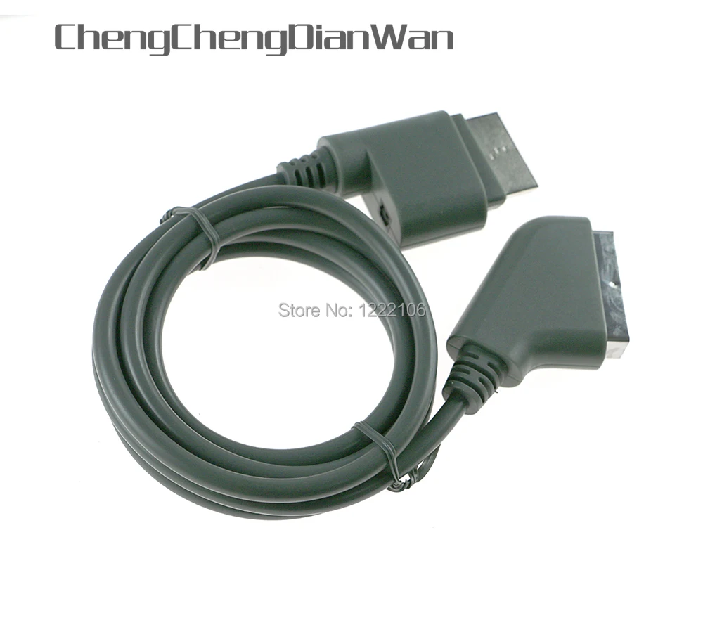  ChengChengDianWan 1.8 m 6ft Scart RGB HD TV Audio Video cavo AV per xbox360