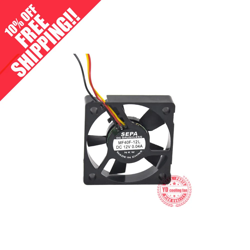 

NEW SEPA MF40F-12L 4cm 4010 12V 0.04A cooling fan