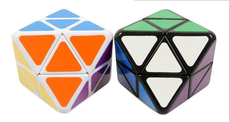 

Lanlan Four-Axis Octahedron Black/White Cubo Magico Strange Shape Cube Twist puzzle Educational Puzzle Christmas Gift
