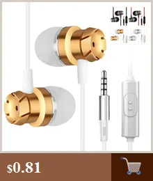 Универсальные наушники 3,5 мм длина кабеля 1,2 м наушники-вкладыши бас стерео наушники для xiaomi airdots redmi airdots