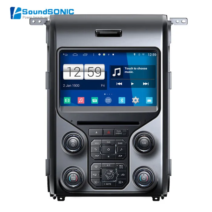 Top For Ford F150 2013 2014 2015 Autoradio Car Stereo Radio DVD GPS Sat Navi Navigation Multimedia System Media Center Head Unit 1