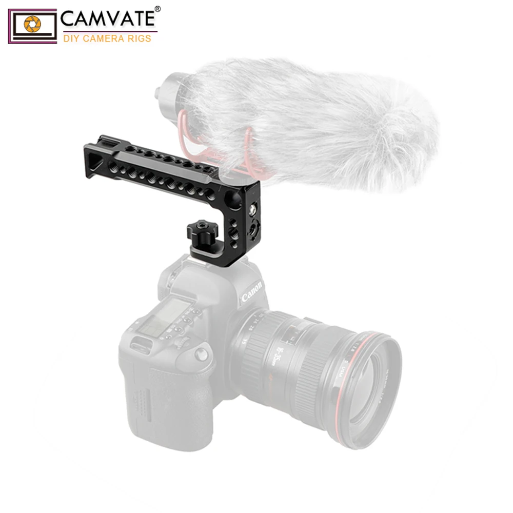  CAMVATE Hot Shoe Top Handle For DSLR Cameras Universal Use C1899