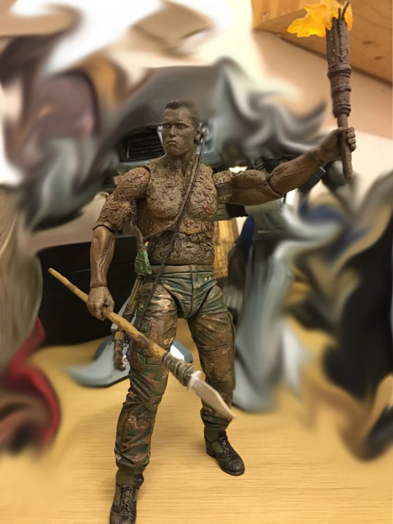 Predators 25th Predator Jungle Disguise Encounter Dutch PVC Action
