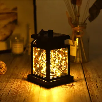 

Waterproof Outdoor Solar Hanging Light 0603 LED Light Yard Patio Garden Lamp Decors #4M31