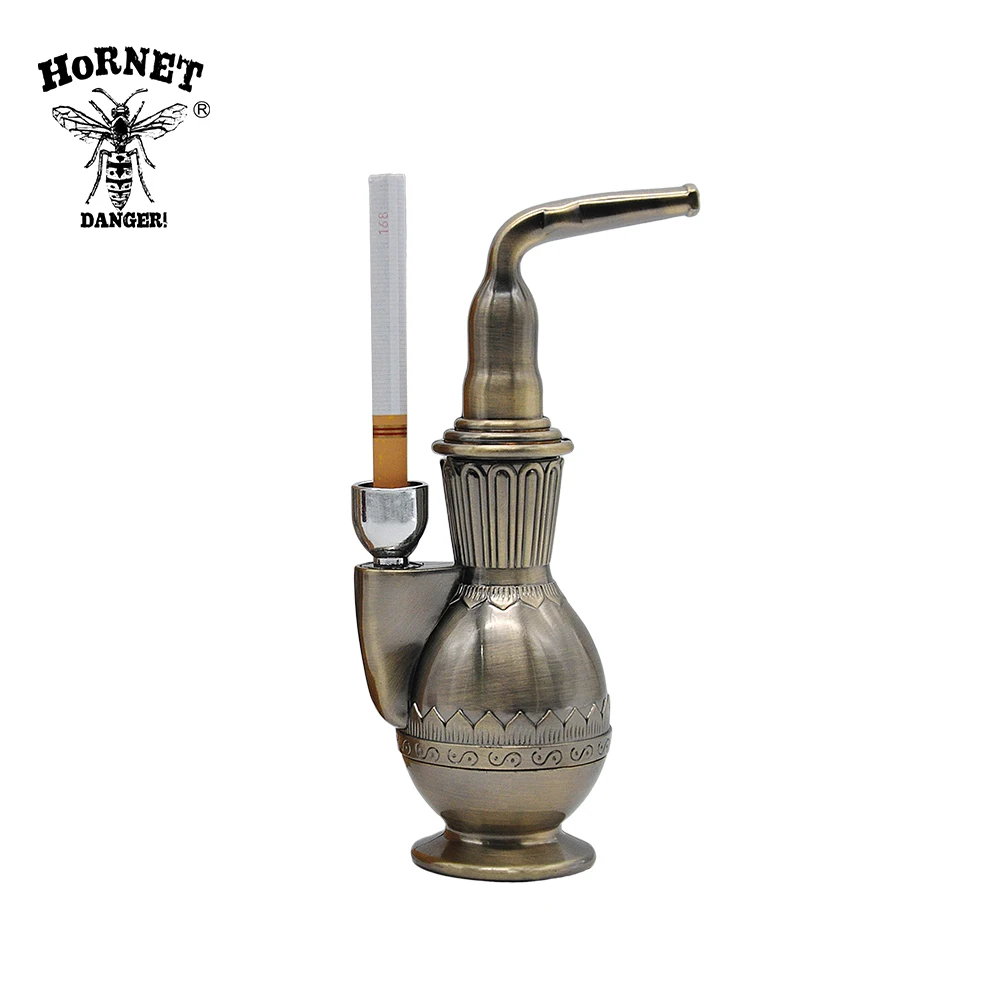 Трубка для курения HORNET портативная латунная курительная трубка с Металлическим