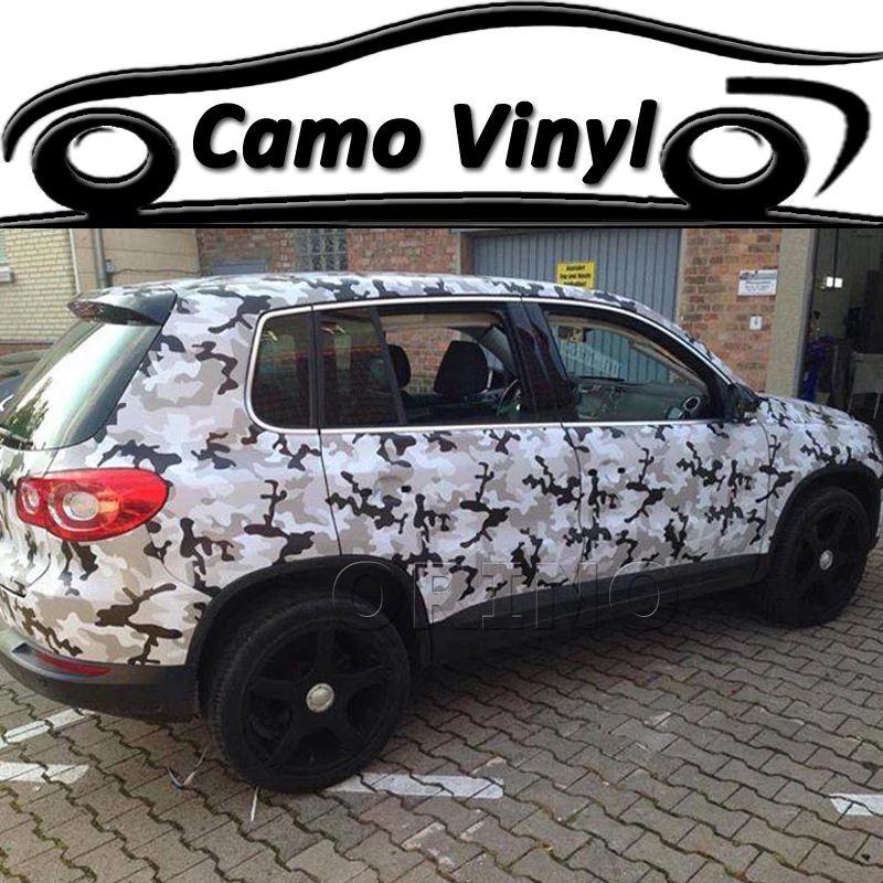 Camo Car Vinyl Wraps (Digital, Urban, Snow & more)