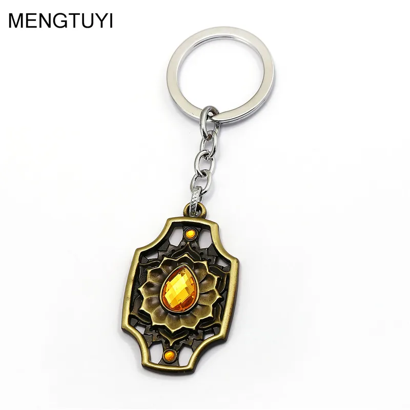 Us 173 36 Offgame Jewelry Dota 2 Logo Keychain Three Spirits Key Metal Dota Chain Ring Holder Men Gift Green Accessories Chaveiro Llaveros In Key