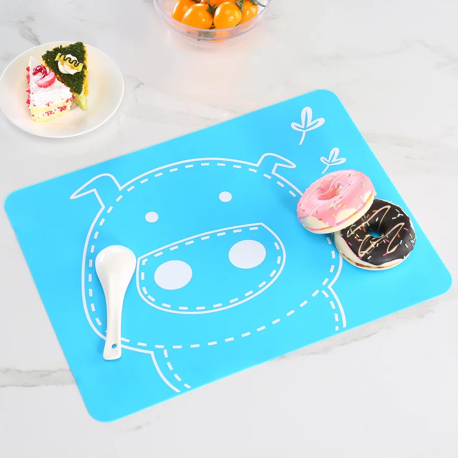 

1pcs 40*30*0.06cm Tableware Placemat Non-Slip Table Mat Waterproof Dining Place Mats Plate Dish Coaster Kitchen Accessories