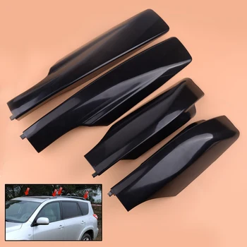 

beler Car Roof Rack Cover Bar Rail End Replacement Shell Fit For Toyota RAV4 XA30 2006 2007 2008 2009 2010 2011 2012 Styling