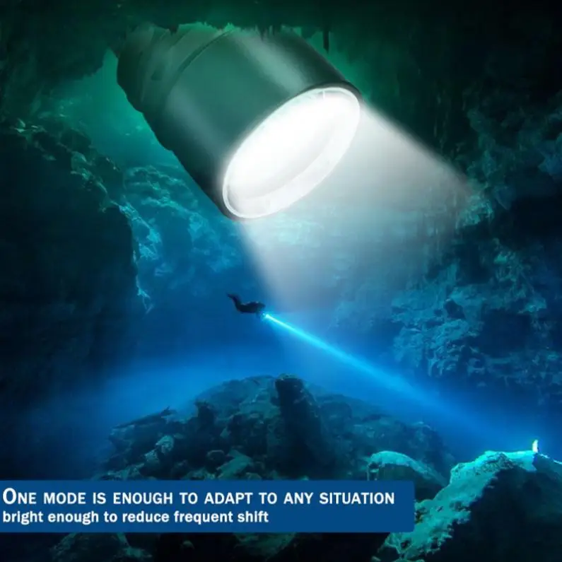 7500 люмен Профессиональный фонарик для подводного плавания 3 L2 светодиодный фонарь для дайвинга 200 м подводные фонари для дайвинга/горных/альпинизма