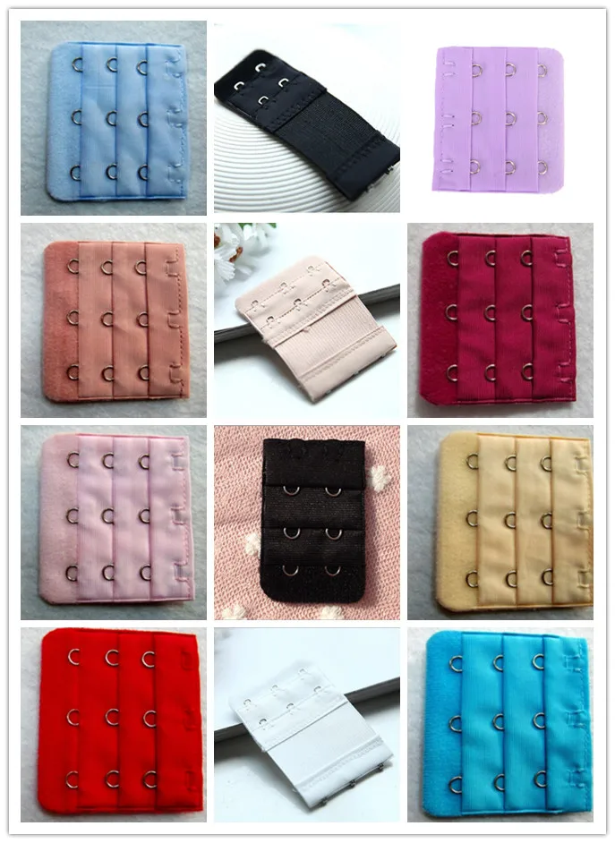 1pc Women Bra Extenders Clasp Intimates Extender Accessories Bra Strap Multicolor New
