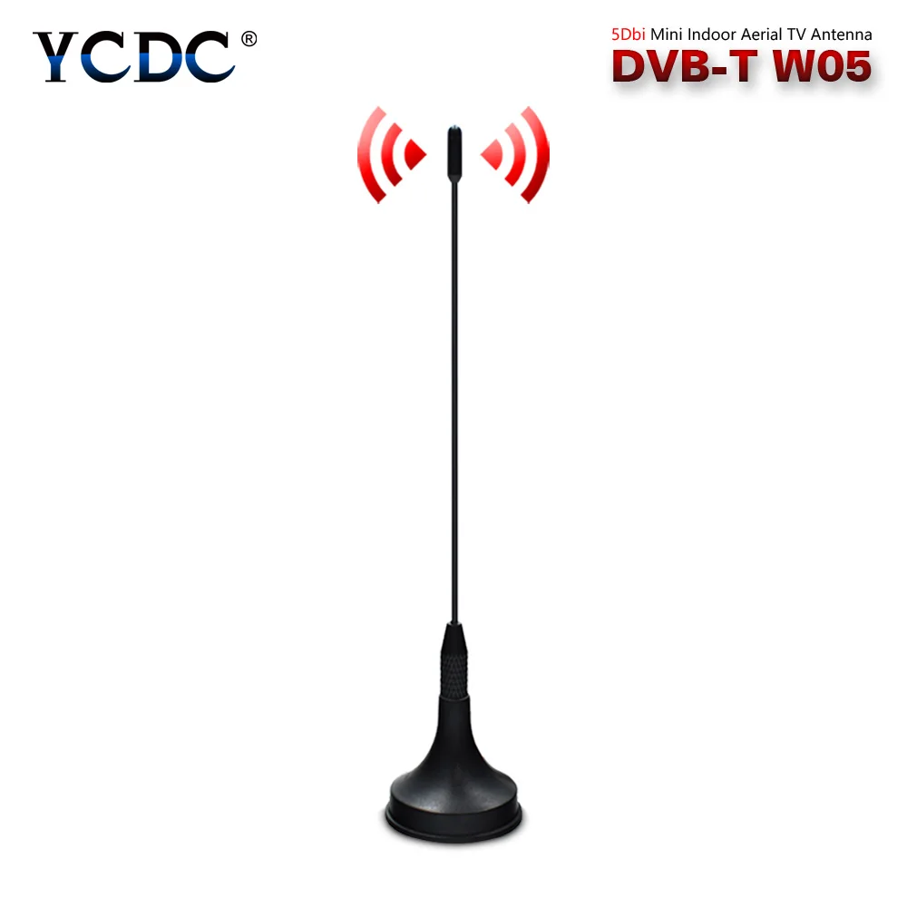 YCDC 5DBi 174-230 МГц и 470-862 МГц цифровой DVB-T ТВ Freeview HD ТВ антенна усилитель мощности сигнала с магнитной основой