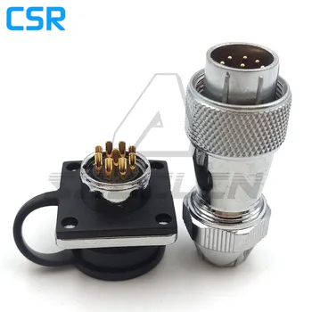 

WS16 series waterproof 9 pin Plug and socket, Waterproof , Automotive connector, power connector device 9 pin ,IP68