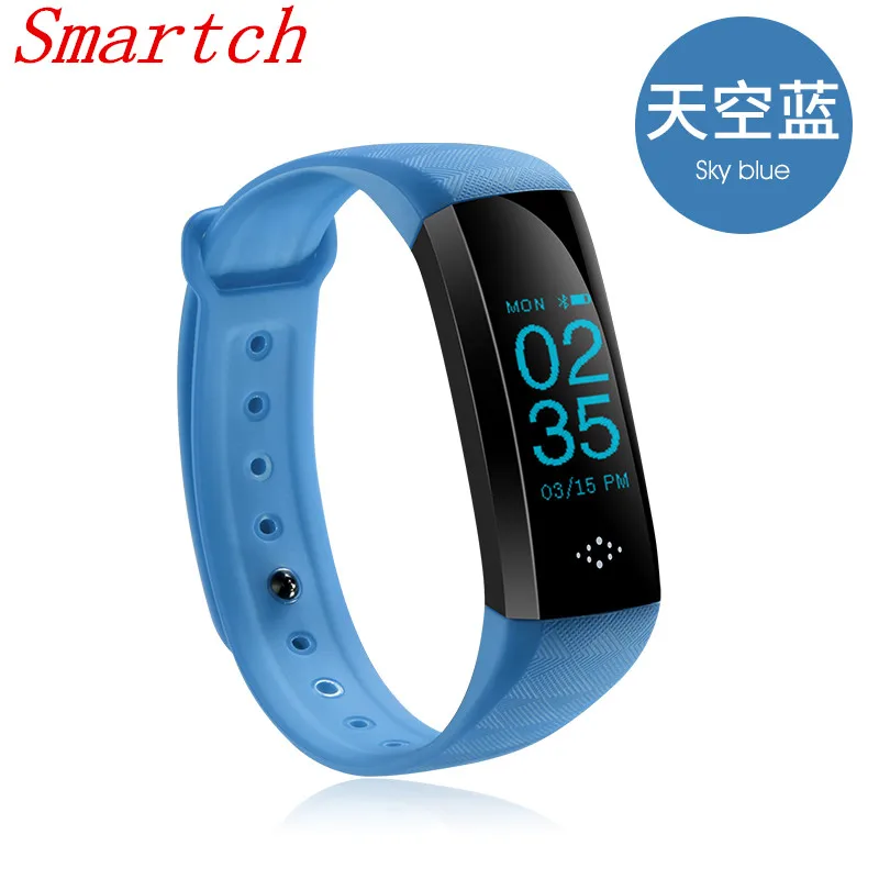 Smartch 0 86 inch M2S Smart Bracelet Bluetooth 4 0 Smart Band Heart Rate Monitor Blood
