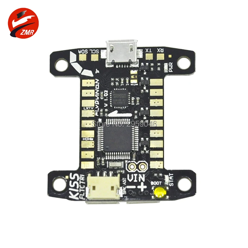 

RCMoy KISS FC 32bit Flight controller For Quadcopters Racing Drone QAV210 QAV-X R 220 260