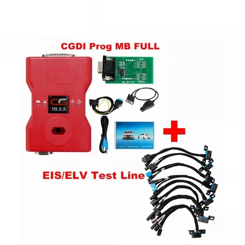 CGDI MB BENZ Key Programer через OBD Поддержка всех ключей потери CGDI Prog MB для Benz CG Prog для MB CGDI Pro - Цвет: Синий