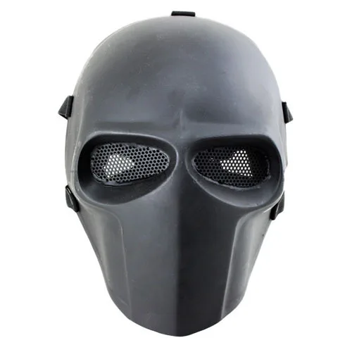 Army of Two Mask Fibreglass Airsoft Paintball Helmet (Black) Face mask