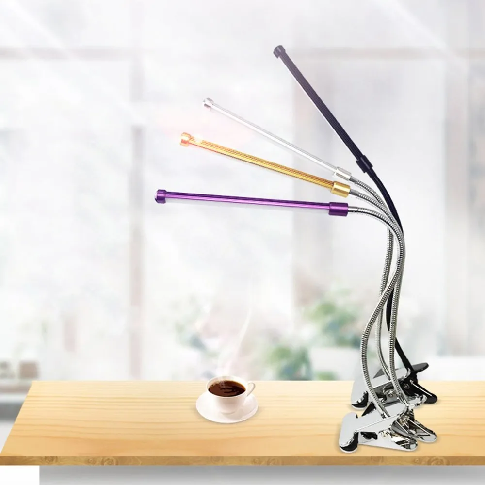 High Qaulity Desk Lamp Clip Light Desk Bedside Dormitory Eye Study Lamp