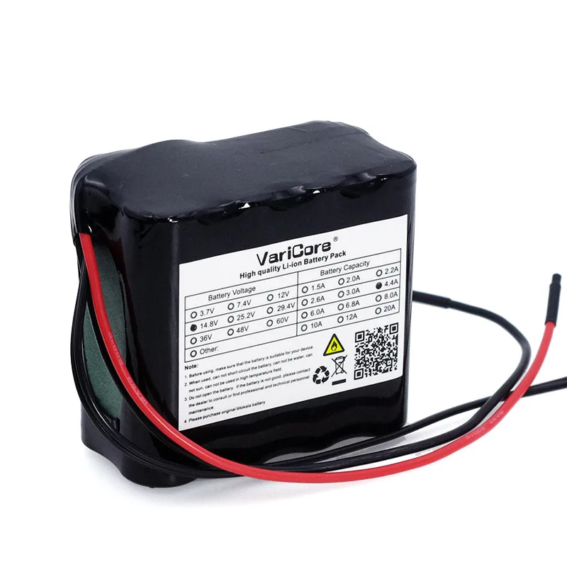 VariCore 14,8 V 4400 mAh 18650 литий-ионный аккумулятор в упаковке ночник для рыбалки обогреватель шахтерский ламповый усилитель аккумулятор с системой управления+ зарядное устройство 16,8 V