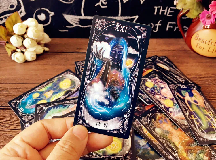 

New tarot Magic of the world tarot Divination Love Destiny Entertainment Tarot Party Games Board Games