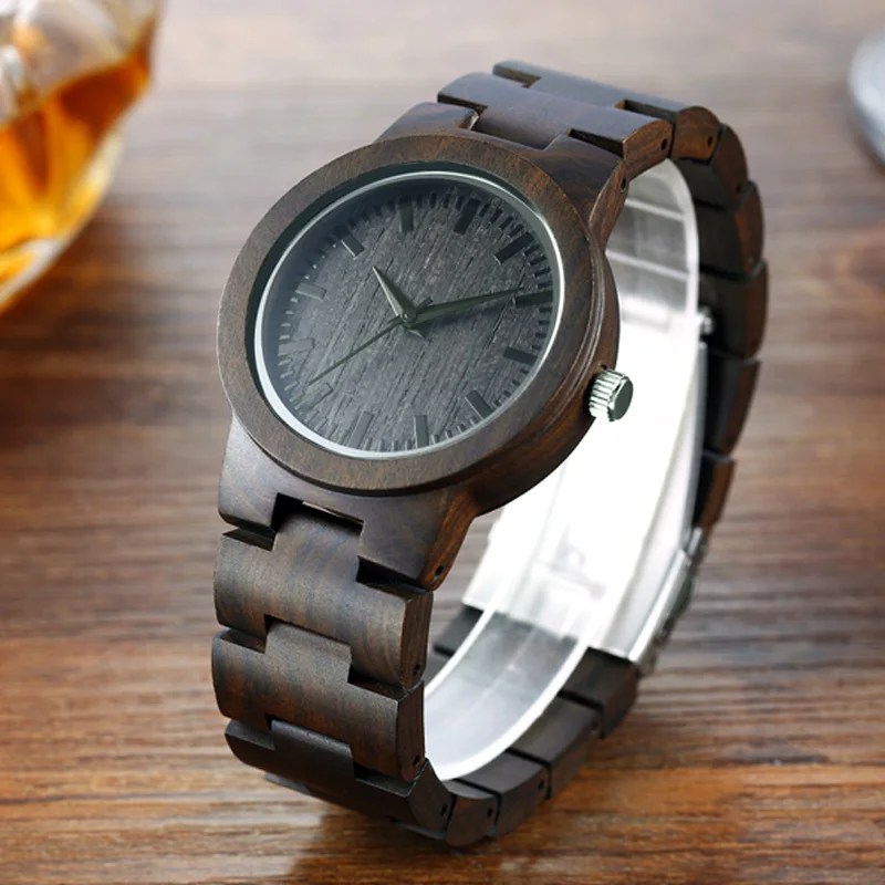 men-wood-black-band-watches-male-clock-B10-2