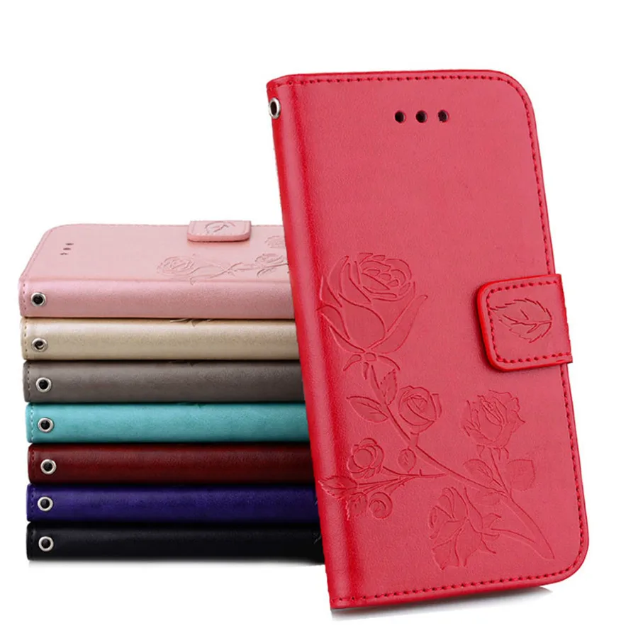 

For Xiaomi Redmi 3S Case on Redmi 3S Case Flip 3D Rose Flower Pattern Leather Wallet Book Case for xiaomi Redmi 3S 3 S Cover