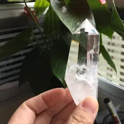 Dohaibogoo Посох с кристаллами-113 г натуральный прозрачный кварцевые камни палочка 2019 Рождественское украшение для дома