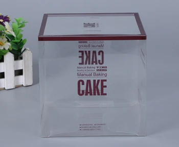 

Custom high quality disposable vacuum forming PET plastic packaging box for cake ---PX20292