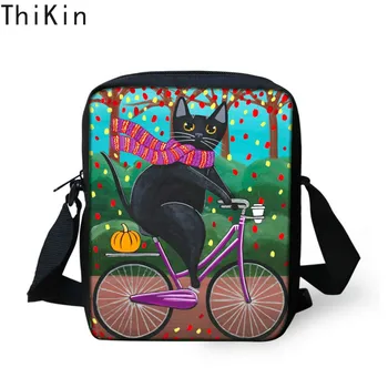

THIKIN Kawaii Mini School Bag for Kids Funny Cat Kindergarten Preschool Backpack Book Bags Children Girls Boys Small Schoolbag