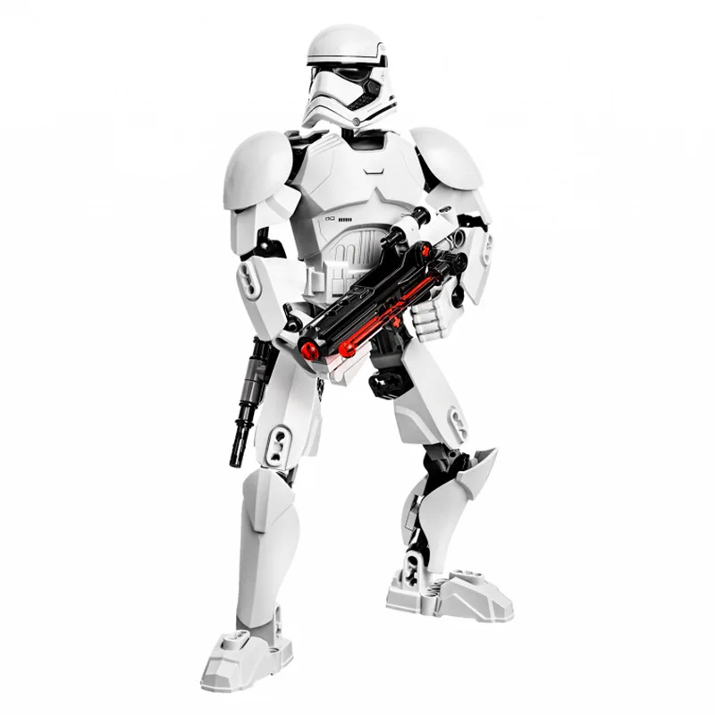 Star Wars Buildable Action Figure Darth Vader Stormtrooper Chewbacca Toy For Kid