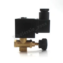 Регулируемый 2/2 способ NC 8 бар G1/" Железный паровой топливный воздушный водяной электромагнитный клапан/регулирующий поток электромагнитный электрический клапан