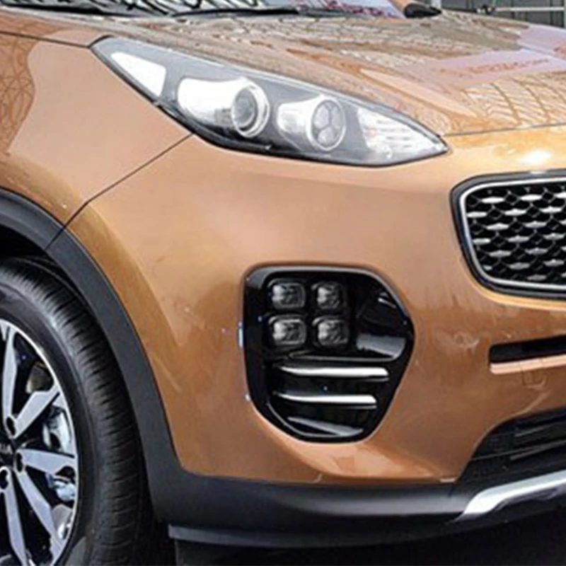 ROADOT Daytime Running Lights for Kia sorento 2015 2016 four eye mode