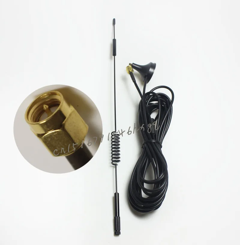 Антенна SMA/GPRS/GSM 200 м/433 m760m900m1. 2 г/3 г/4 г/6 glte присоски может всенаправленная антенна