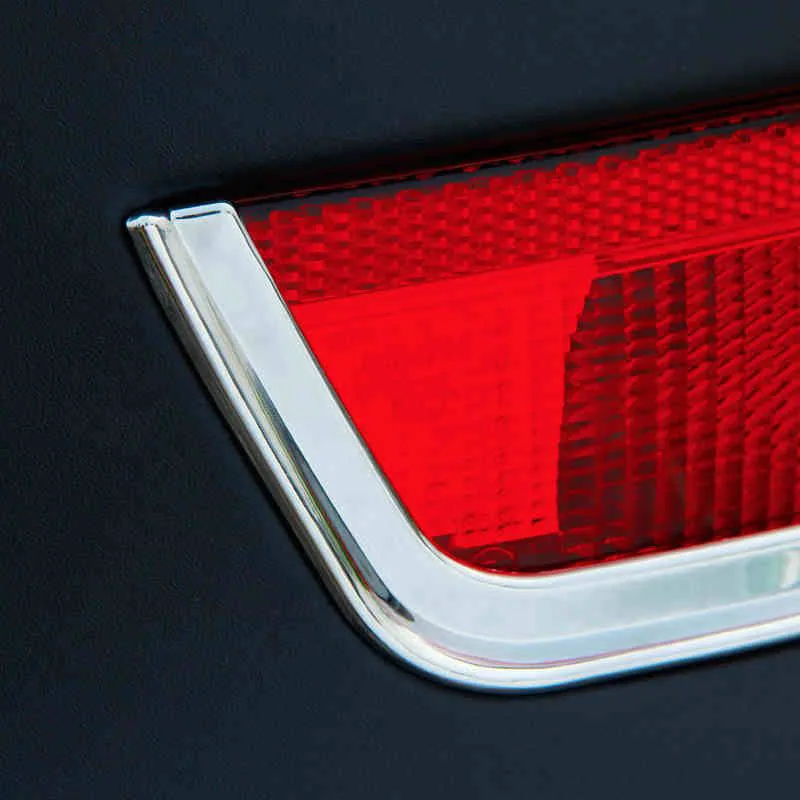AX хром задний отражатель Туман свет лампы Накладка Foglight рамка украшение для Ford Escape Kuga 2013